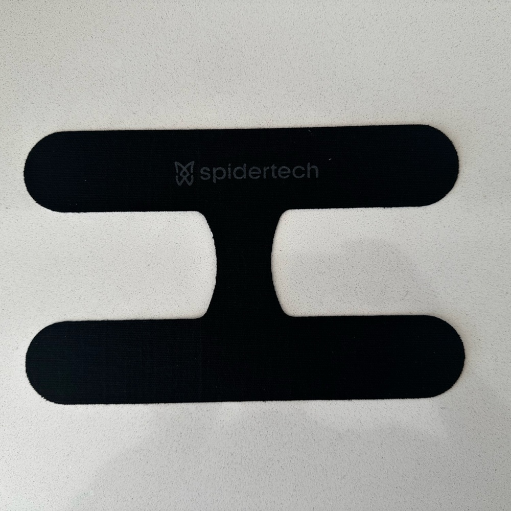 SpiderTech Black Kinesiology Tape